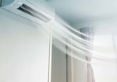 What is the advantage of ductless air conditioning?